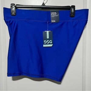 DSG Women’s 5” Core Compression Mid Rise Short, Surf the Web Blue